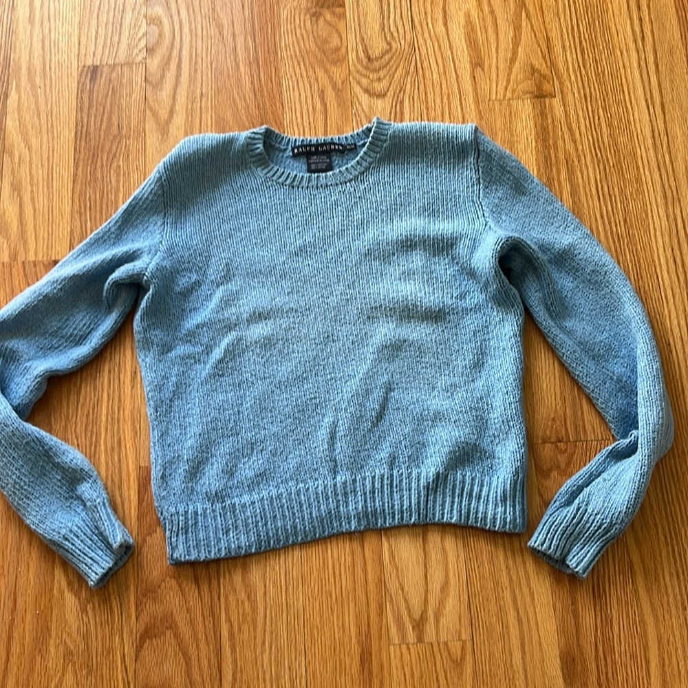 Ralph Lauren Light Blue Sweater M